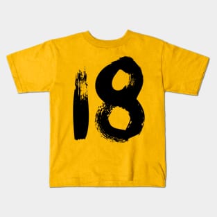 Number 18 Kids T-Shirt